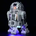 GEAMENT Kit de Luces LED Compatible con Lego R2-D2 - Conjunto de luz para Star Wars 75308 (Juego Lego no Incluido)