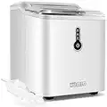 KUMIO Ice Maker Countertop (White)