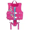 Kids Swim Vest, Baby Swimming Jacket Printed Float Swim Vest Buoyancy Swimwear with Adjustable Safety Strap, Suitable for 2-9 Year