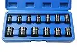 US PRO 14pc Metric 3/8"Dr Impact Socket Set 7-19mm B1365