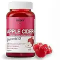 Weider Apple Cider Vinegar Gummies – avec vinaigre de cidre de pomme + huile de coco – goût pomme - vitamines B6, B9, B12 – améliore le métabolisme – keto – vegan – 50 gummies