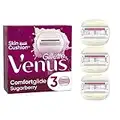 Gillette Venus Comfortglide Sugarberry plus Olay Women's Razor Blade Refills, Pack of 3, 5 blades for a smooth, close shave that lasts