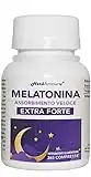 MELATONINA PURA EXTRA FORTE (Scorta Per 12 Mesi) | Integratore Per Dormire A Rilascio Prolungato I 365 Cpr. Ad Alto Dosaggio Da 1 MG. Di Melatonina I Senza Glutine E Lattosio | Facili Da Deglutire