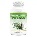 Saw Palmetto Extract - 180 capsule con 500 mg di estratto reale - Premium: 5% Phytosterols = 25 mg - Estratto di Saw Palmetto ad alto dosaggio - Senza additivi indesiderati - Vegan