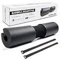 Barbell Pad Squat Pad Gewicht Pad Support Schwamm für Kniebeugen, Ausfallschritte und Hip Thrusts Hals & Schulter Schutzhülle Passend für Standard & Olympic Bars Wahl der Farben (SCHWARZ)