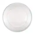 HQRP 15 1/2" Glass Turntable Tray fits GE WB49X0690 WB49X690 JE1540AW01 JE1550GW01 JE1640AB01 JE1650AA01 JE1660SA01 JES1655BF001 JKP86BF1BB JKP90BM1BB Microwave Oven Cooking Plate 15.5-inch 400-mm