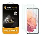 Supershieldz (3 Pack) Designed for Samsung Galaxy S21 5G [Not Fit for Galaxy S21 Ultra] Tempered Glass Screen Protector, Anti Scratch, Bubble Free