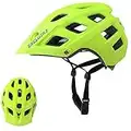 Casco Bicicleta Adulto MTB, Exclusky Casco Bici Enduro Casco Hombre con Visera para Patinete BMX Ciclismo (56-61cm)