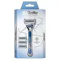 Gillette SkinGuard - Afeitadora para pieles sensibles (incluye 3 recambios de cuchilla, 1 unidad