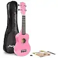 Martin Smith Soprano Ukulele with Ukulele Bag & Chord Book