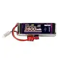 EMEPOVGY 3S RC Lipo Batteria 2800mAh 40C 11.1V con Deans T Plug per FPV Aereo Drone Quadcopter