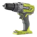 RYOBI - Perceuse-Visseuse à Percussion 18V ONE+ - 50NM, 500-1800 tr/min - Mandrin 13mm, Poignée GripZone, Inverseur Rotation, Porte-embouts, By-pass - sans Batterie Lithium+ ni Chargeur - R18PD3-0