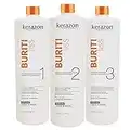 Brazilian Keratin Treatment 34fl.oz/1L Tratamiento de Keratina Brasilera Importada KIT w/pumps Buriti Liss by KERAZON