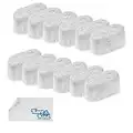 12 Portafiltros de Agua de Carbón Activado Kare & Kind de reemplazo para el KitchenAid KCM11WF - Compatible con las Cafeteras KitchenAid KCM111, KCM112 y KCM1202.