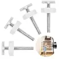 NATEE 4 Stück Druckschrauben für Kindergitter oder Gitter Haustier Baby Gate Screw Bolts Drucktore Gewindespindelstangen Schrauben Kit für Treppengitter