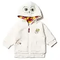 Harry Potter Hedwig Owl Infant Baby Boys Fleece Zip Up Costume Hoodie White 18 Months