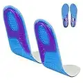 Envelop Gel Insoles for Women - Shoe Inserts for Walking, Running, Hiking - Insoles for Standing All Day - Cushion Soles for Heels, Arch Support, Plantar Fasciitis Flat Feet - Sneaker Boot Insoles