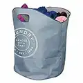 ARASO-UK Laundry Bag Basket - Extra Large 110L Capacity Folding Collapsible Washing Basket Sack with Strong Carry Handles for Dirty Clean Clothing Ironing Great for Home Kitchen Travel Holiday