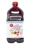 Cherry Bay Orchards Tart Cherry Juice, 64 oz Bottle: 100% Natural Cherry Juice Promotes Health and Wellbeing - Fight Inflammation And Support Muscle Recovery- Not from Concentrate, No Added Sugars