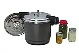 Granite Ware F0732-2 Pressure Canner and Cooker/Steamer, 12-Quart, Black