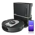 Shark AI Ultra Robot Vacuum, Home Mapping, HEPA Bagless Self-Empty Base - Black