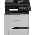 Lexmark 40C9500 CX725de Color All-in One Laser Printer, Network Ready, Duplex Printing/Professional Features