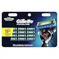 Gillette ProGlide Mens Razor Blade Refills, 12 Count