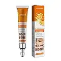 Crema Contorno Occhi per Occhiaie, Borse E Borse sotto Gli Occhi, Crema Contorno Occhi Antietà per Rughe E Linee Sottili, Crema Contorno Occhi con Vitamina C, Acido Ialuronico 20 G