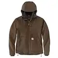 Carhartt Men's Super Dux™ Relaxed Fit Sherpa-Lined Active Jac BONDED CHORE COAT, COFFEE,