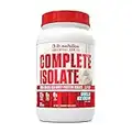 Complete Isolate 100% Grass Fed Whey Protein Isolate Powder - Zero Carbs or Fat, Gluten Free Whey Protein Powder, Build Muscle, Improve Recovery, Non-GMO Whey Isolate Protein Powder, Regularly Tested & Verified, Vanilla Ice Cream, 29 serv (2lb)