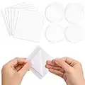 Xzeemo 12pcs Patchs Réparation Transparent Imperméable, Patch de Réparation Tente, TPU Tape Réparation Autocollants, pour Doudoune, Anneau de Natation, Tente, Dinghies Matelas Gonflables