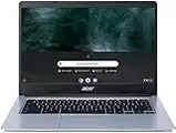 Acer Chromebook, Slim-Light, 14" Touch Screen, N4100 CPU, 4GB RAM, 32GB eMMC, Chrome OS, CB314-1HT (1 yr Manufacturer Warranty) (Renewed)