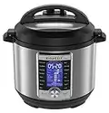 Instant Pot Ultra 60 Ultra 6 Qt 10-in-1 MultiUse Programmable Pressure Cooker, Slow Cooker, Rice Cooker, Yogurt Maker, Cake Maker, Egg Cooker, Saut ©, and more, Stainless Steel/Black