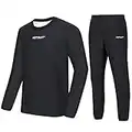 HOTSUIT Sauna Suit Men Weight Loss Sweat Jacket Gym Boxing Workout, Black, L