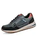 Mephisto 4284-P5128748 - Zapatos con cordones para hombre (piel lisa, forro de piel, plantilla intercambiable, talla 45), color azul