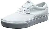 Vans Women's Doheny Platform Sneaker, White Canvas White 0rg, 9