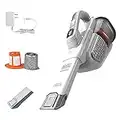 BLACK+DECKER Dustbuster Handheld Vacuum, Cordless, AdvancedClean+, White (HHVK320J10)