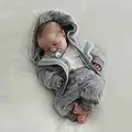 BABESIDE Lifelike Reborn Baby Dolls Boys - 17-Inch Real Baby Feeling Realistic-Newborn Baby Dolls Full Body Vinyl Anatomically Correct Real Life Baby Dolls with Feeding Toy & Gift Box for Kids Age 3 +