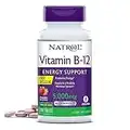 Natrol Vitamin B-12 5000mcg, Dietary Supplement for Energy and Healthy Nervous System Support, 200 Strawberry-Flavored Fast Dissolve Tablets, 200 Day Supply