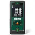 Metro Laser 120M, OGETO Misuratore di Distanza Laser IP54 Strumento di Misura Digitale Portatile Telemetro con Livelle a Bolla e Ampio Display LCD Retroilluminato