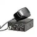 Midland M Zero Plus CB Radio Émetteur-Récepteur pour Véhicule 40 canaux AM/FM, avec Microphone 4 Pin, 2 Bandes, Squelch et Contrôle de Gain Rf