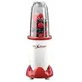 GOURMETmaxx Smoothie Maker incl. Tazza To-Go | Mini frullatore con 8 programmi, senza BPA | Tazza lavabile in lavastoviglie e a prova di perdite | 250 Watt