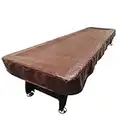 Lucky Monet 9/12/14/16ft Waterproof Shuffleboard Table Cover Heavy Duty PU Leather