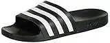 adidas Mixte Adilette Aqua Claquettes, Core Black/Ftwr White/Core Black