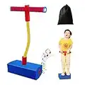 YADIMI Foam Pogo Stick for Children,Bungee Jumper Pogo Stick for 3-12 Year Old Kids -Best Kids Gifts for Birthday, Christmas,Halloween,Pogo Jumper with Light and Squeaky Sound-Max capacity 110KG