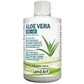 Pure Aloe Vera Juice Unflavoured 500 ml - Cold-Processed – from Organic Fresh Leaves – for Intestinal Issues – Made In Canada