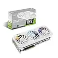 ASUS ROG STRIX NVIDIA GeForce RTX™ 3090 White OC Edition Gaming Graphics Card (PCIe 4.0, 24GB GDDR6X, HDMI 2.1, DisplayPort 1.4a, White color scheme, Axial-tech Fan Design, 2.9-slot, Super Alloy Power