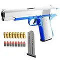 Soft Bullets Toy Gun Pistola Toy Blaster Gun, taglia 1:1, giocattolo a pistola per ragazzi, regalo per bambini, allenamento o gioco