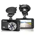 ORSKEY Dash Cam 1080p Full HD auto DVR cruscotto della macchina fotografica video Recorder 170 Wide Angle WDR con display LCD da 7,6 cm Night Vision Motion detection e G-Sensor