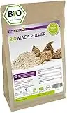 Vita2You Maca Pulver 1kg - Bio Qualität - Maca-Wurzel - ganze Knolle gemahlen - 1000g im Zippbeutel - Premium Qualität